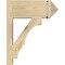 Ekena Millwork Balboa Rough Sawn Arts and Crafts Outlooker, Douglas Fir, 8"W x 18"D x 22"H OUT08X18X22BOA03RDF - alternate 2